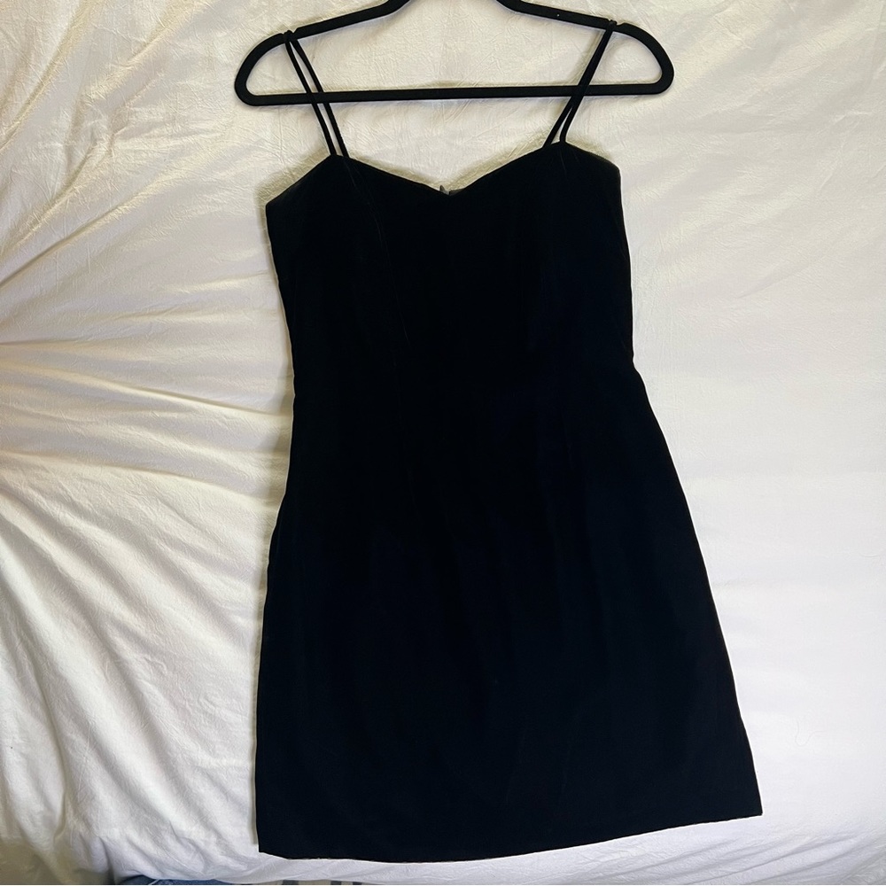 Black Velvet Dress